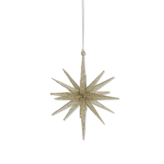 18 Point Star Ornament - 6" Objects & Accents
