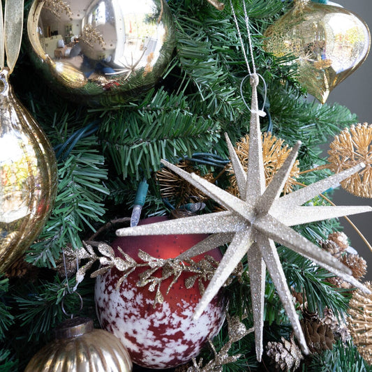 18 Point Star Ornament - 8" Objects & Accents