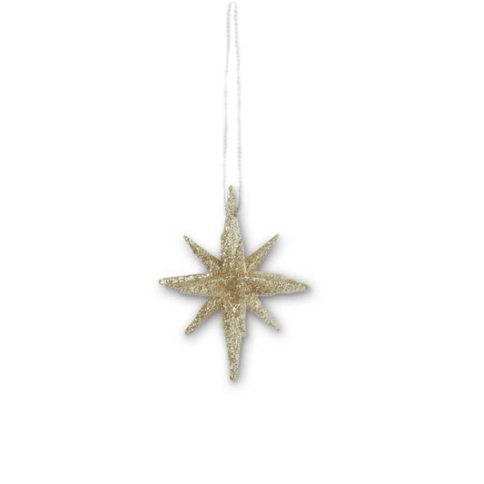 9 Point Star Ornament- 2.5" Objects & Accents