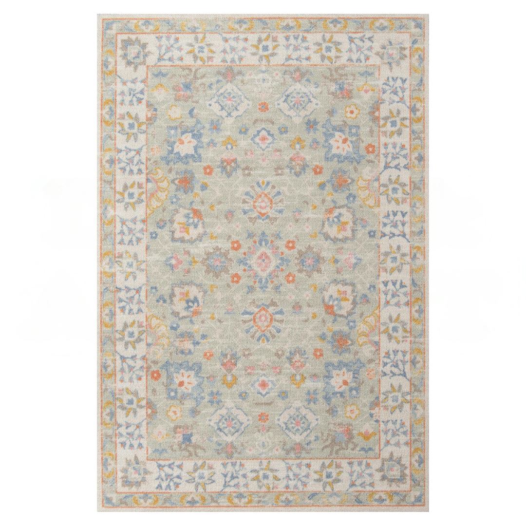 Anna Light Blue - Wool/Nylon Rug Rugs