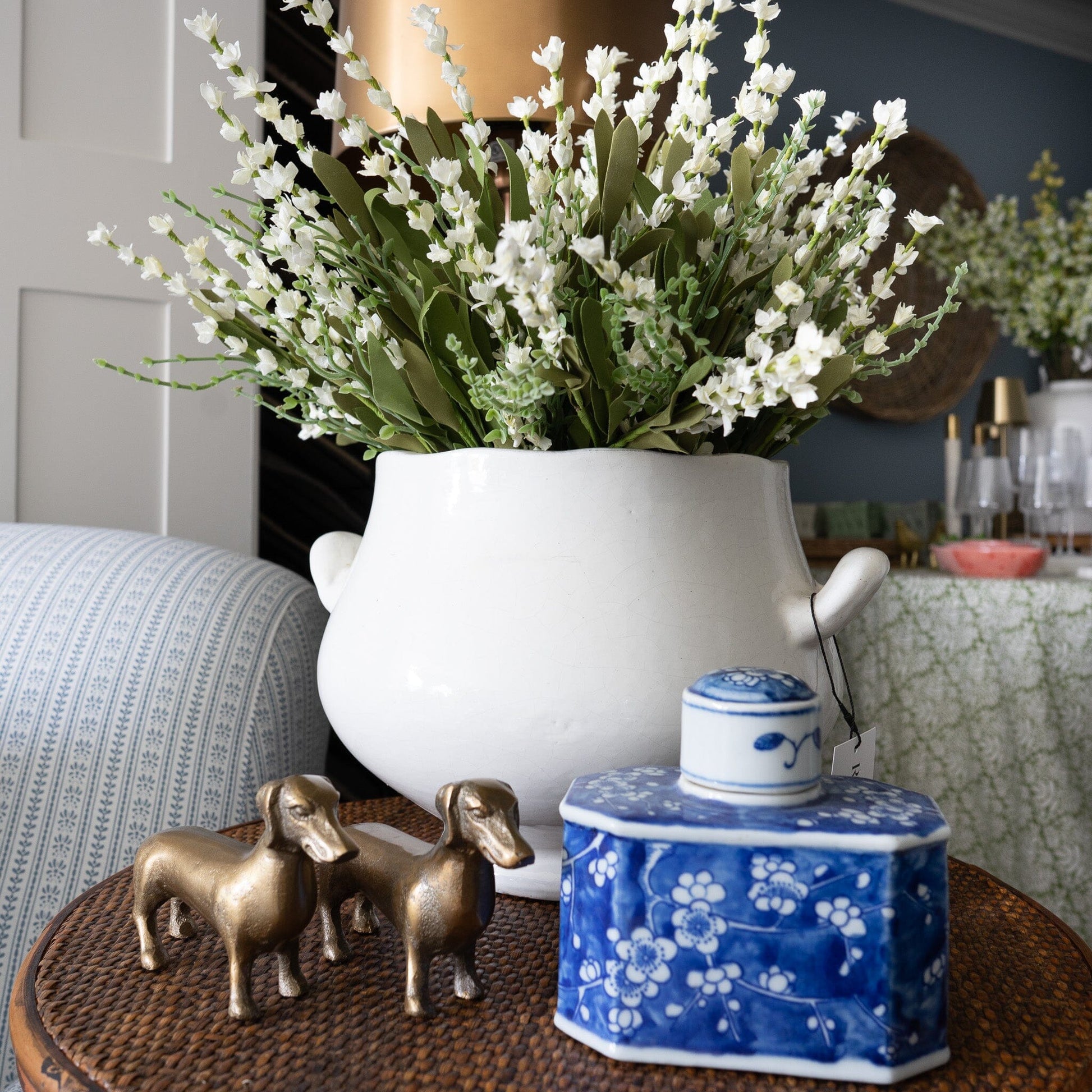 Antique Brass Daschshund Objects & Accents