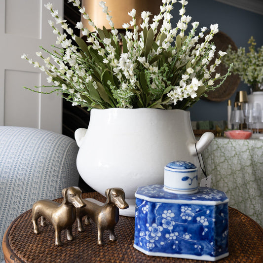 Antique Brass Daschshund Objects & Accents