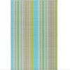 Aquinnah Ticking Multi Machine Washable Rug WASHABLE
