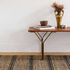 Arbor Black Handwoven Jute Rug Rugs