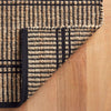 Arbor Black Handwoven Jute Rug Rugs
