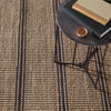 Arbor Black Handwoven Jute Rug Rugs