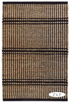 Arbor Black Handwoven Jute Rug Rugs