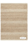Arbor Ivory Handwoven Jute Rug Rugs