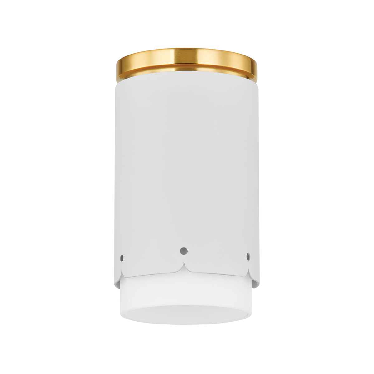 Asa Flush Mount Flush Mount Aged Brass/Soft White