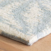 Aster Sky Hand Micro Hooked Wool Rug Rugs