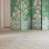 Aster Sky Hand Micro Hooked Wool Rug Rugs