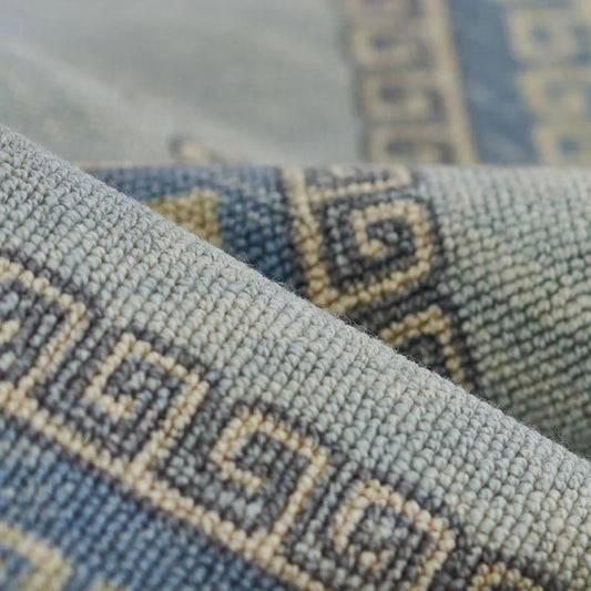 Athens Blue - Wool/Nylon Rug Rugs