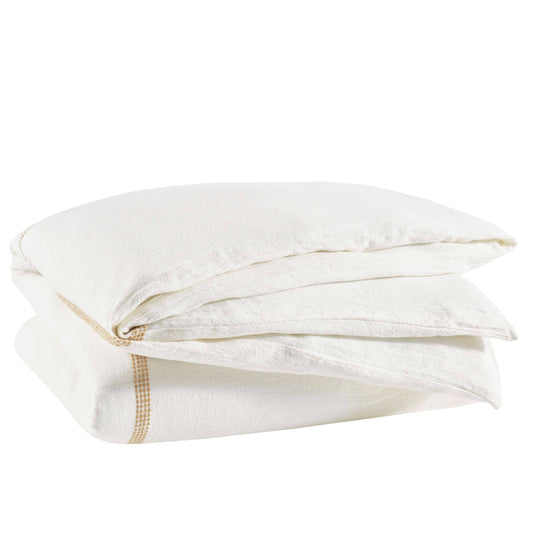 Atherton Natural Duvet Cover Duvet Covers