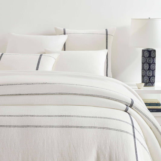 Atherton Navy Duvet Cover