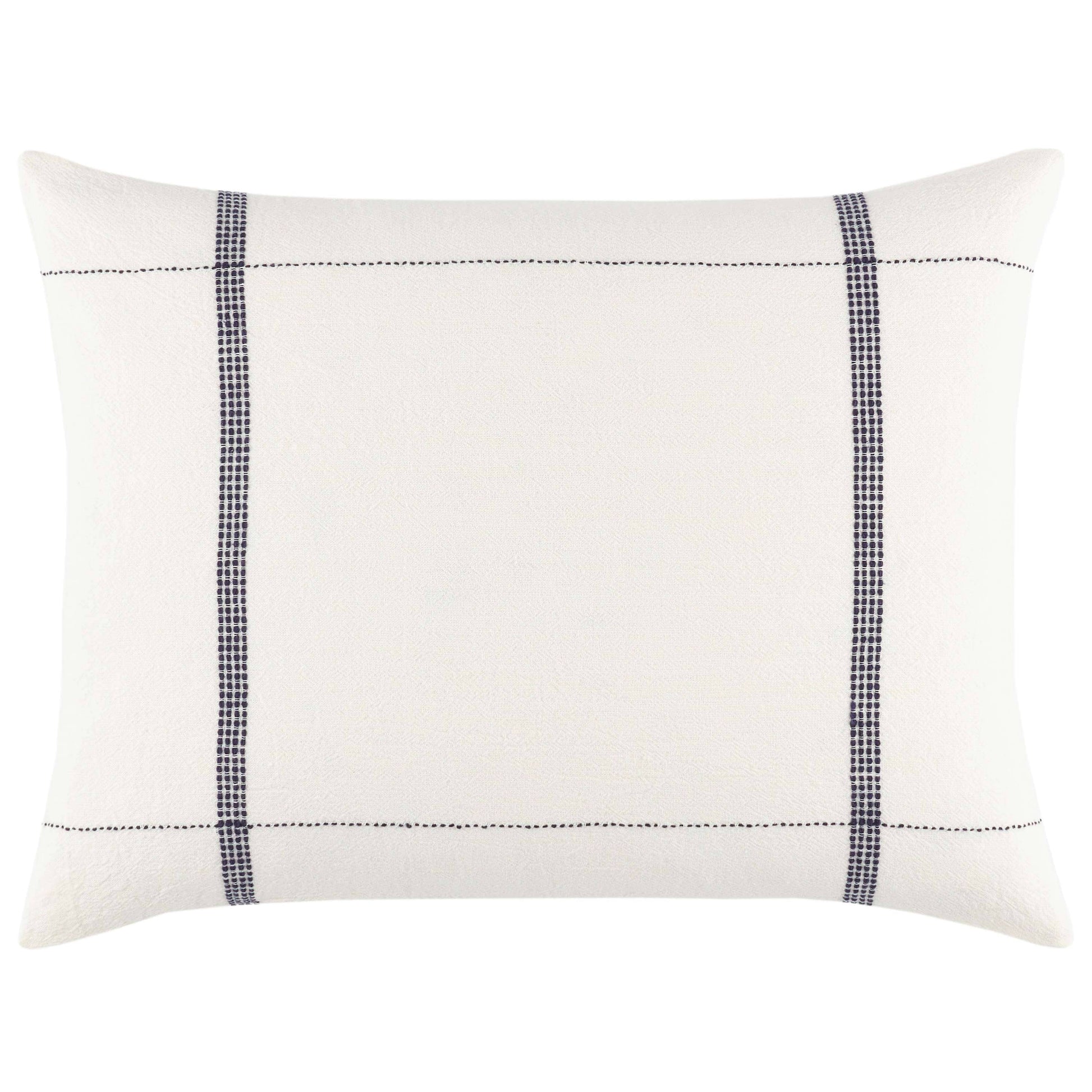 Atherton Navy Sham Shams & Pillowcases