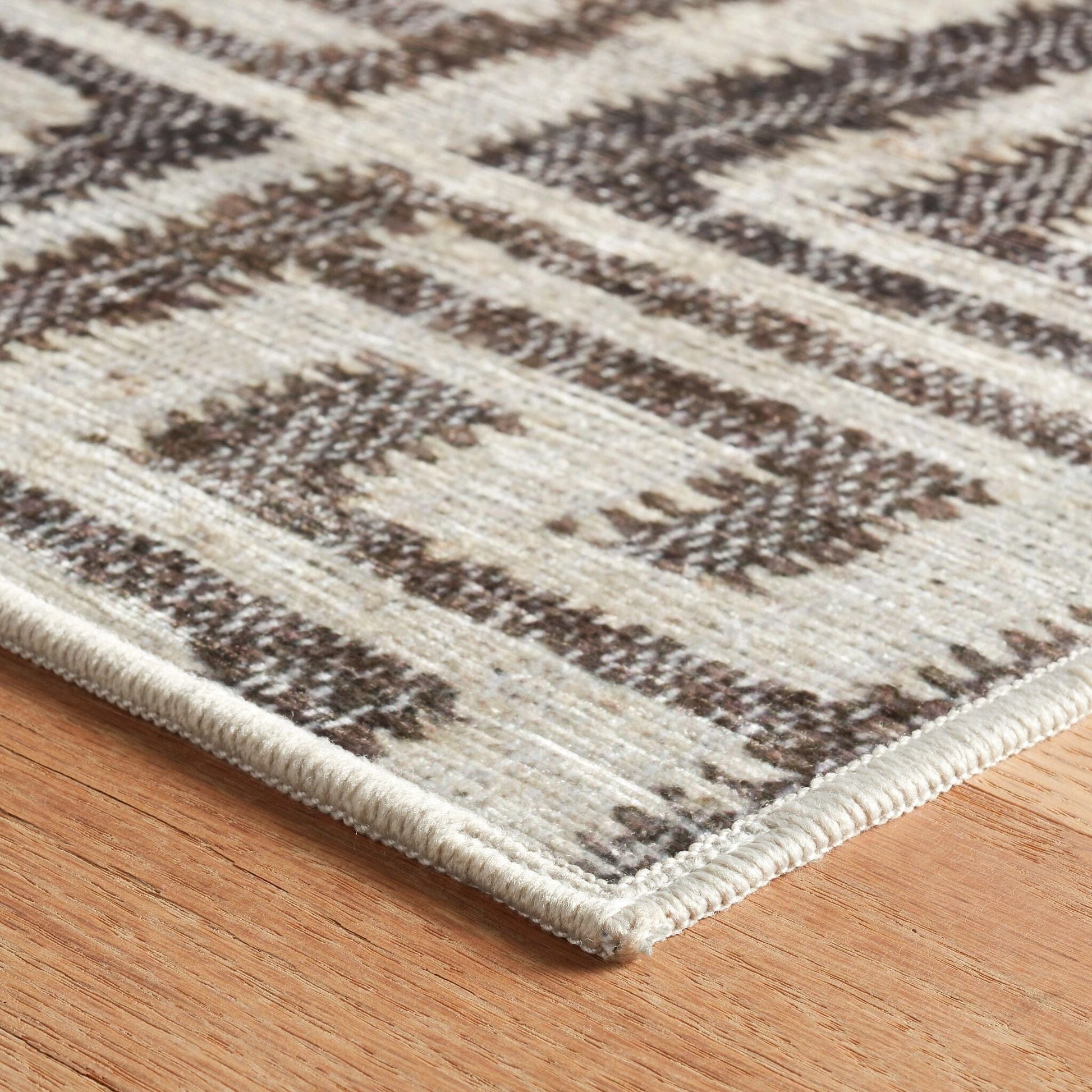 Auricula Natural Machine Washable Rug Machine Washable Rug