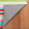 Beach Stripe Multi Machine Washable Rug WASHABLE