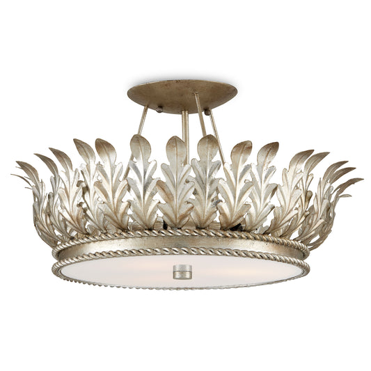 Biddulph Silver Semi-Flush Mount Semi-Flush Mounts