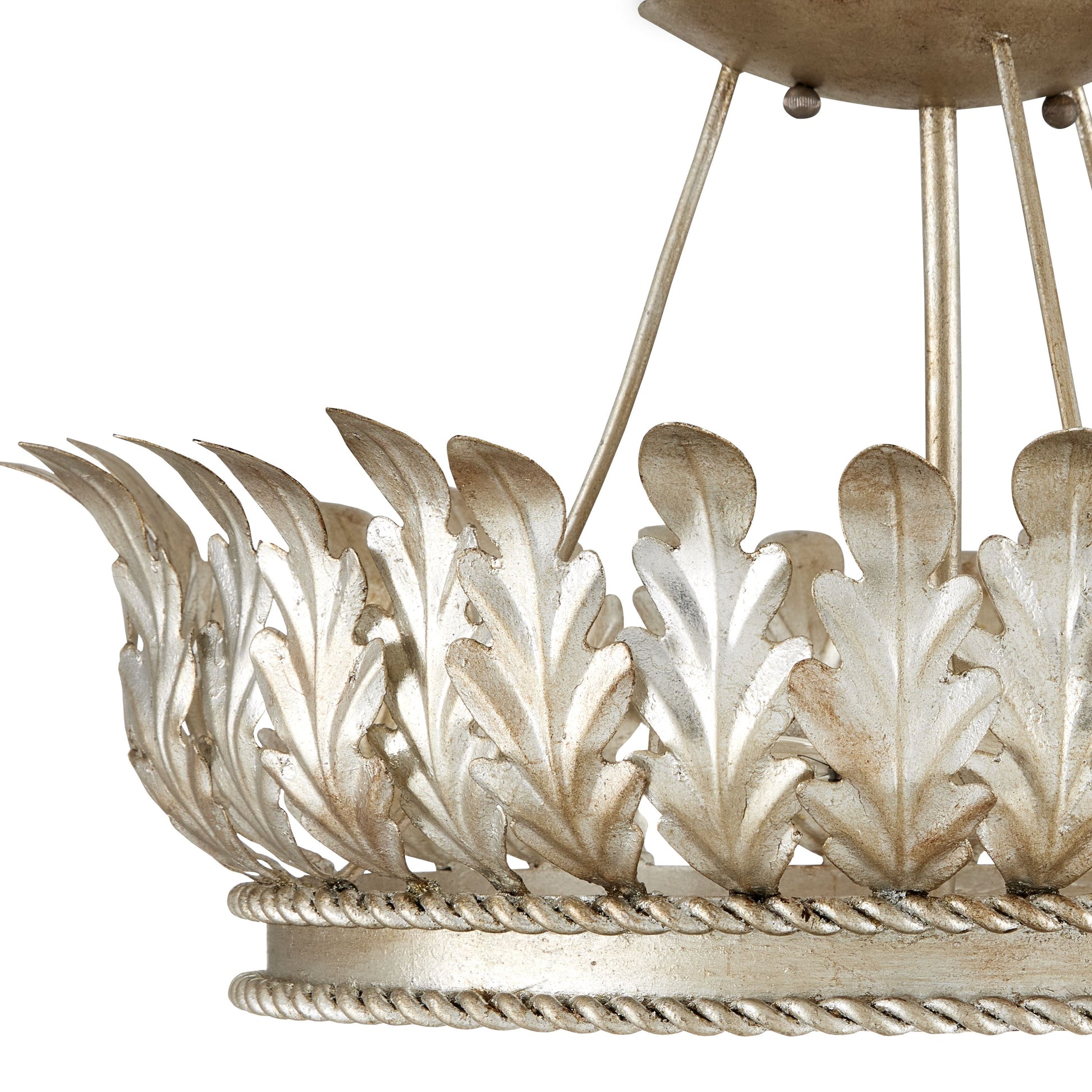 Biddulph Silver Semi-Flush Mount Semi-Flush Mounts