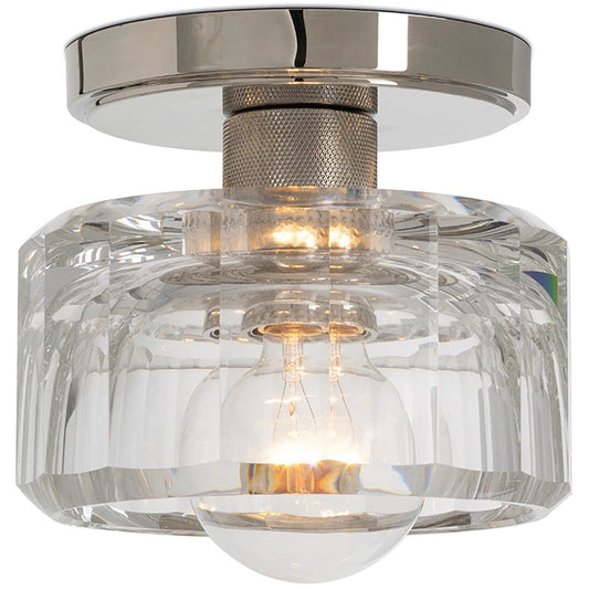 Bijoux Crystal Flush Mount Flush Mount Polished Nickel