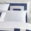 Birch Point Navy Quilted Sham
