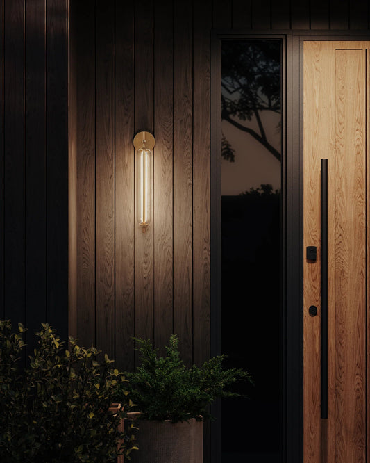 Blaze Exterior Wall Sconce Large Exterior