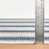 Blue Awning Stripe Machine Washable Rug WASHABLE