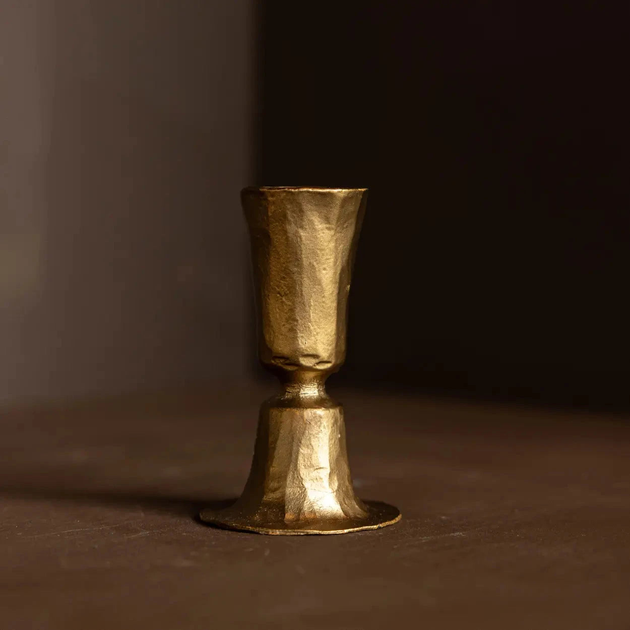 Brass Tapered Candle Holder Objects & Accents