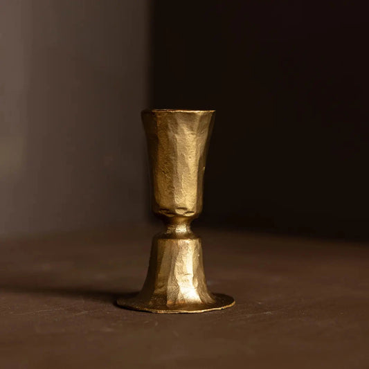 Brass Tapered Candle Holder Objects & Accents