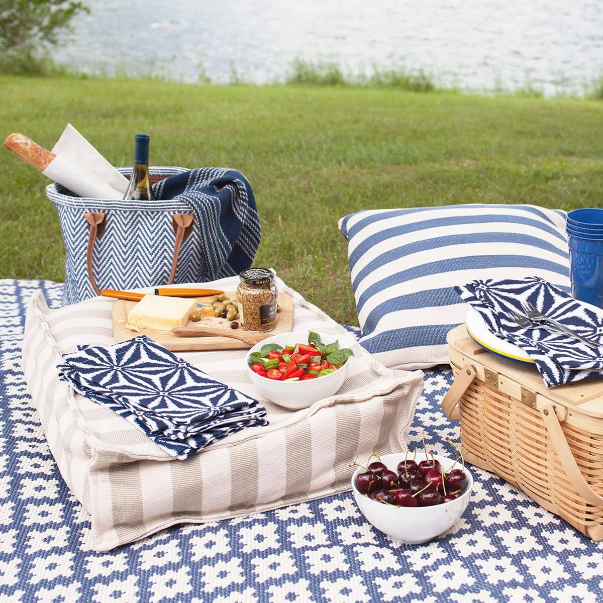 Cameroon Woven Cotton Throw Throws