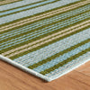 Caravan Stripe Multi Machine Washable Rug WASHABLE