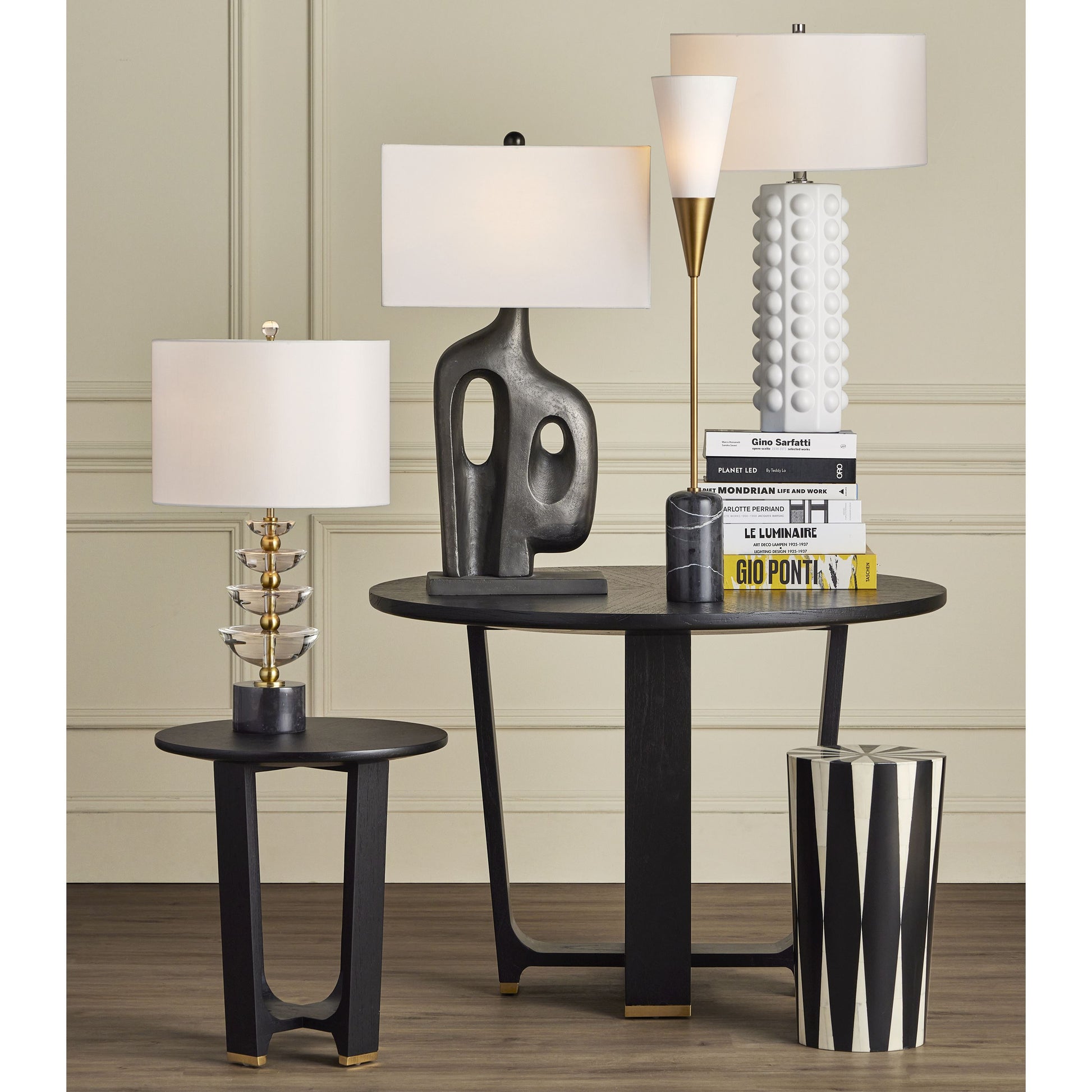 Cassandra White Table Lamp Table Lamps
