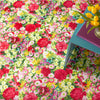 Chamomile Cluster Multi Machine Washable Rug WASHABLE