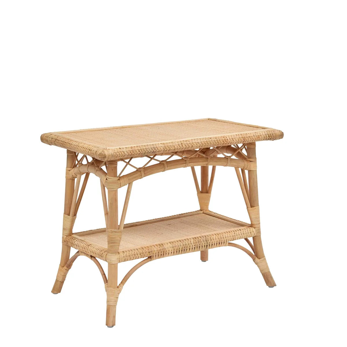 Charleston Natural Sofa Side Table Accent Tables