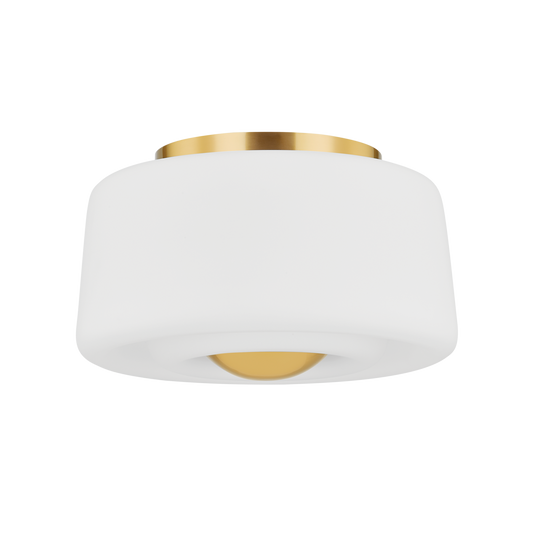 Ciela Flush Mount Flush Mount Aged Brass