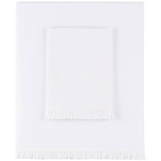 Classic Ruffle White Sheet Set Sheets