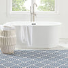 Cleo Navy Machine Washable Rug Machine Washable Rug