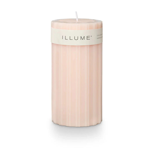 Coconut Milk Mango Pillar Candle Candles & Home Fragrance