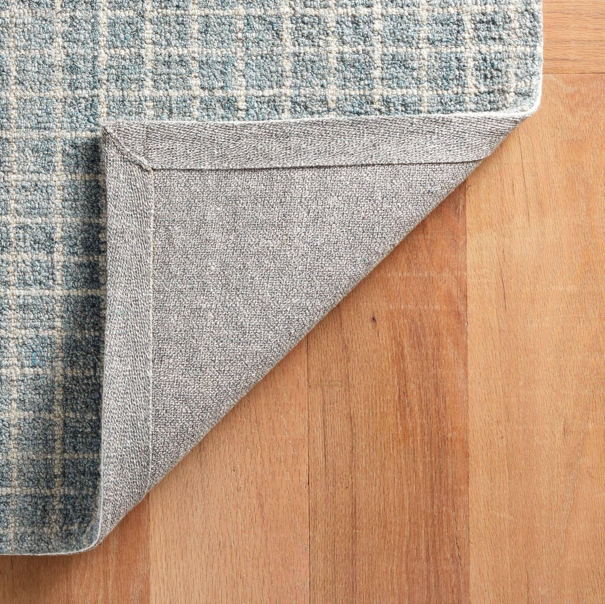 Conall Slate Hand Micro Hooked Wool Rug Rugs