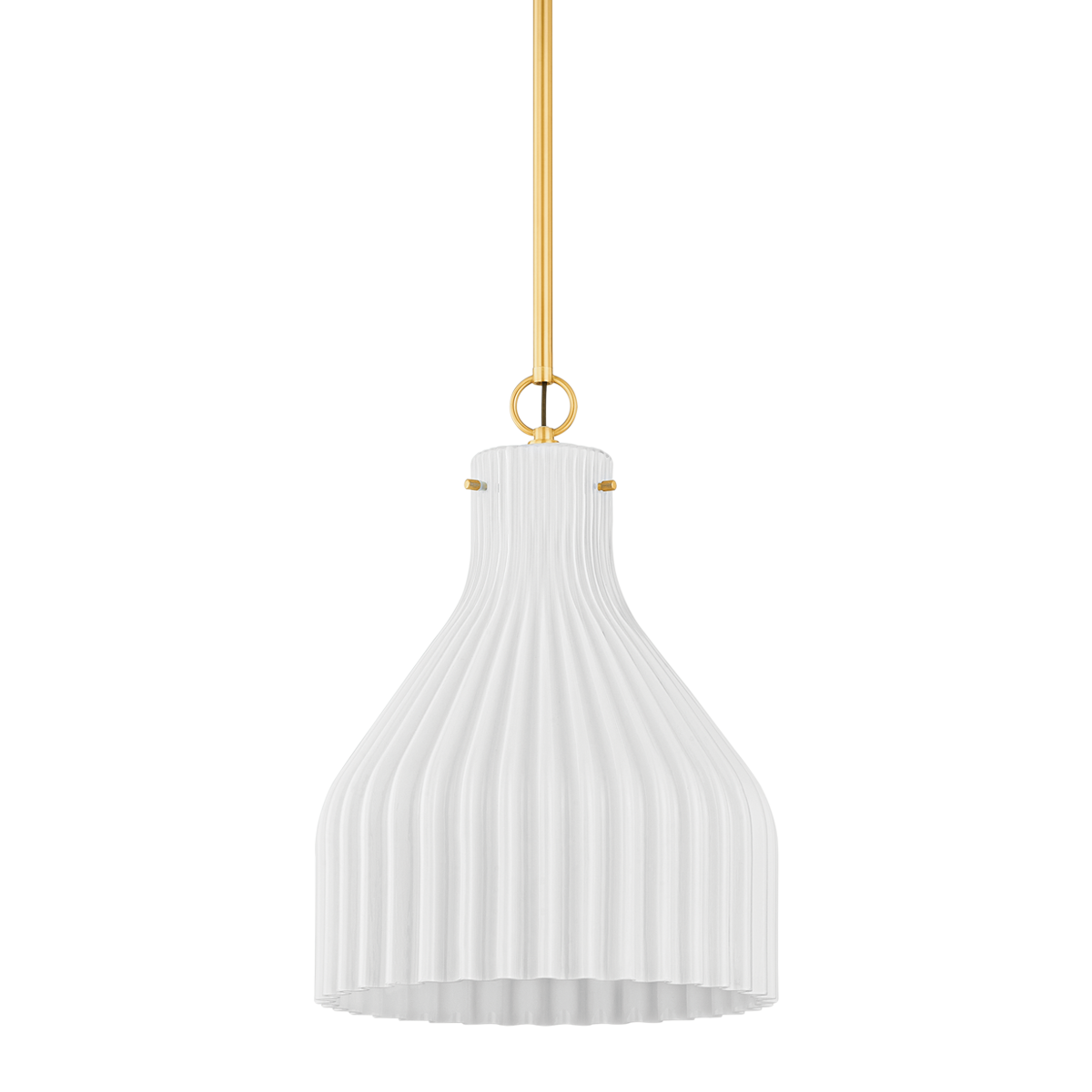 Corinthia Pendant Large Pendant Aged Brass
