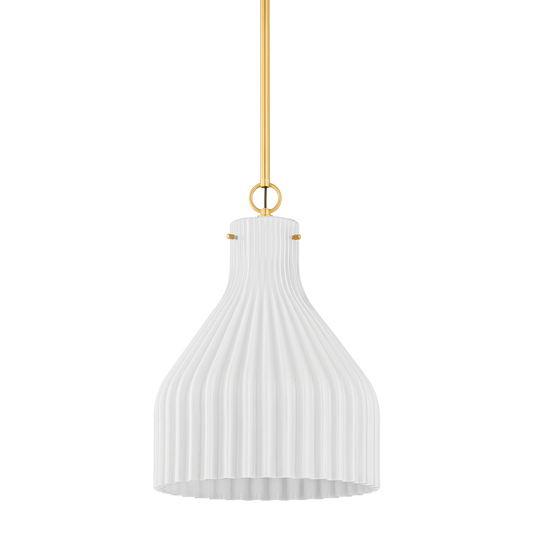 Corinthia Pendant Large Pendant Aged Brass