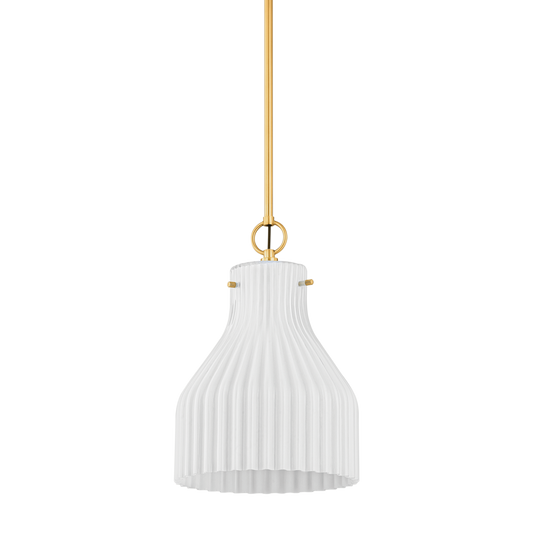 Corinthia Pendant Small Pendant Aged Brass