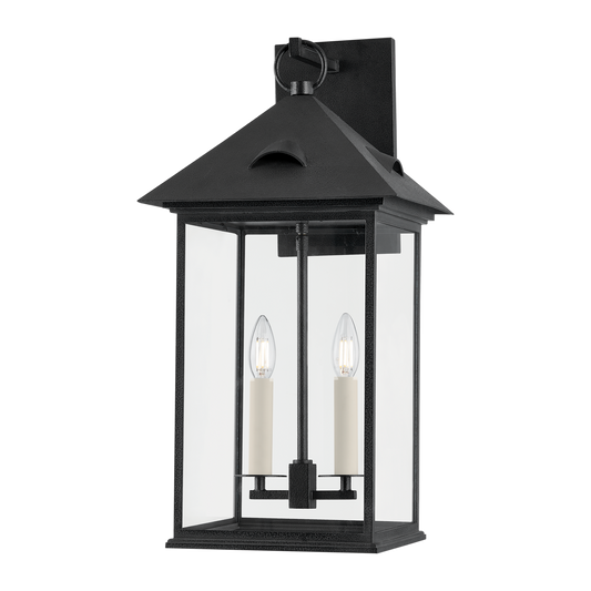Corning Exterior Wall Sconce Double Large Exterior