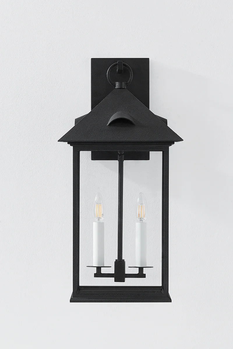Corning Exterior Wall Sconce Double Medium Exterior