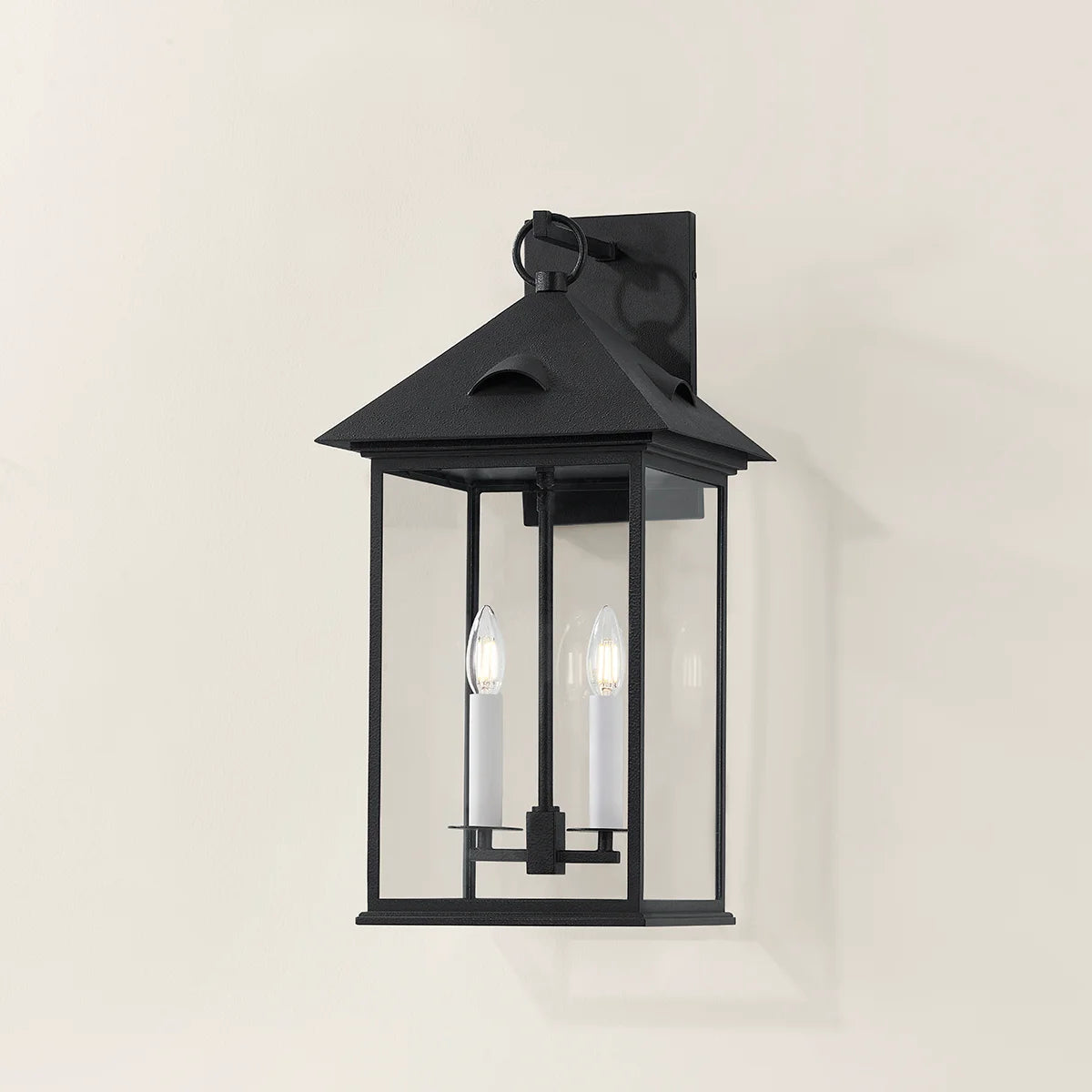 Corning Exterior Wall Sconce Double Medium Exterior