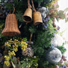 Dark Blue Mercury Glass Ornament Objects & Accents