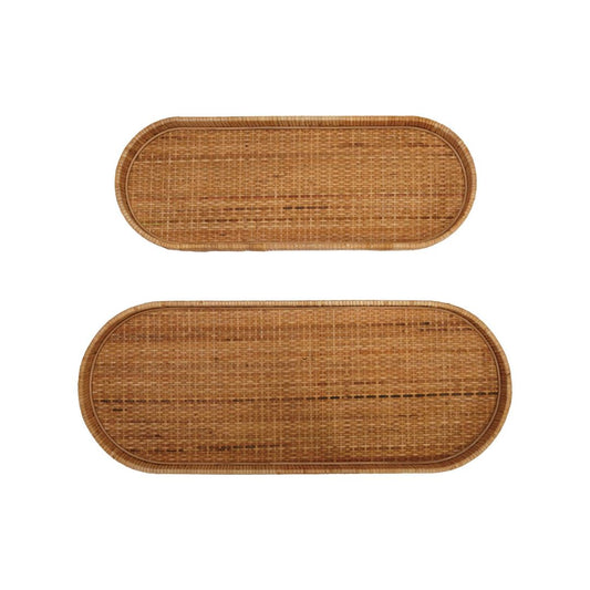 Decorative Rattan Tray Vases & Planters