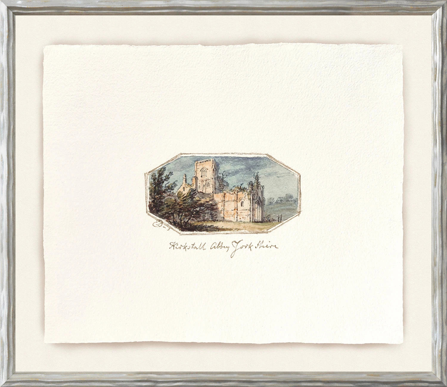 English Watercolours IV C. 1790 Framed Art