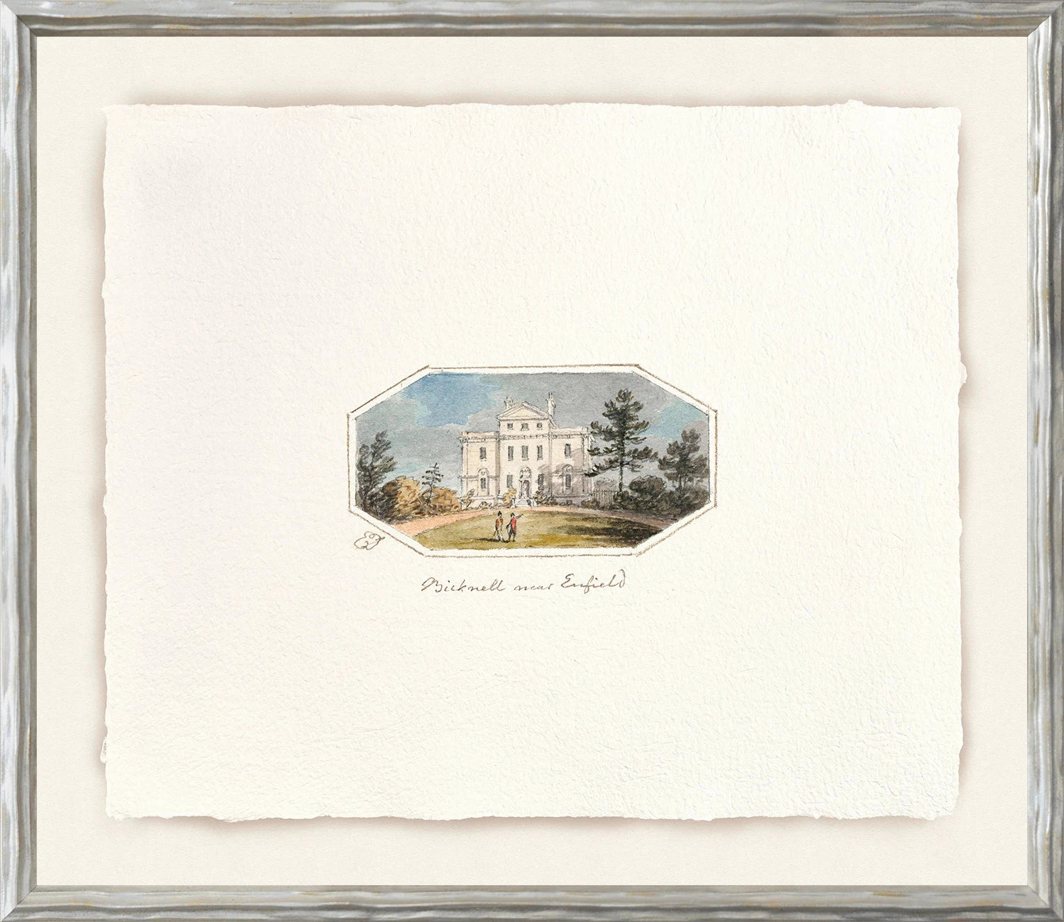 English Watercolours V C. 1790 Framed Art