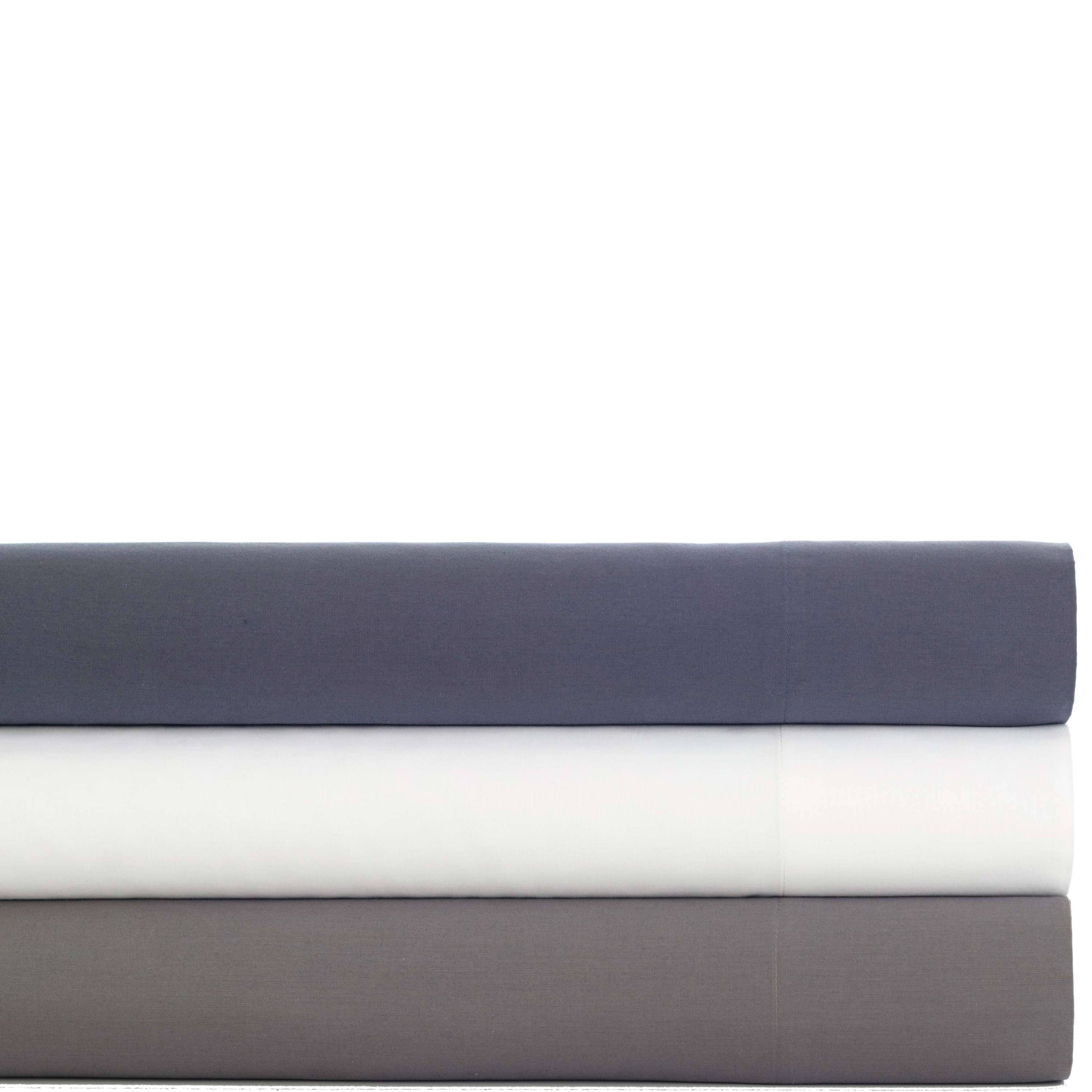 Essential Percale White Sham Pillowcases & Shams